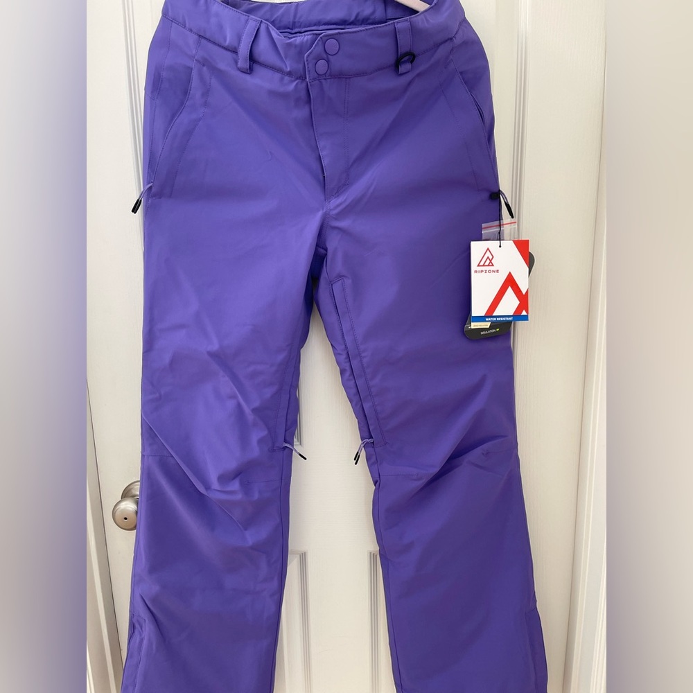 NWT! Ripzone Purple Snow Pants
